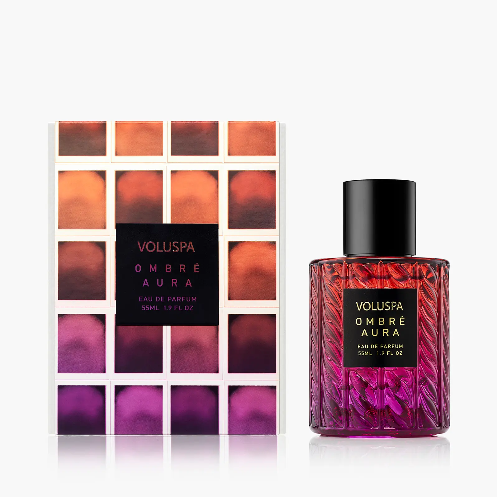 VOLUSPA Ombre Aura Unisex Eau De Parfum - 55ml Art Fragrance, Bold Elegant High-Quality Luxurious Long-Lasting Fragrance Blend