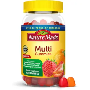 Adult Multivitamin Gummies for Men & Women | Daily Vitamins & Minerals Support | Easy Chew | 150 Gummies | 75 Day Supply