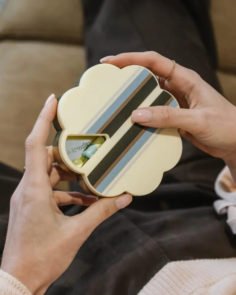 Dosey x Anthropologie Summer '26 Pill Compacts / Organizers Supplement Organizer Portable Vitamin Organizer