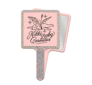 NIKKI BABY COSMETICS: THE BIRTHDAY COLLECTION HANDHELD MIRROR