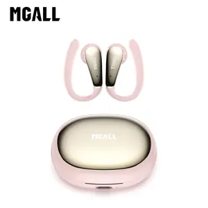 MGALL C09 Open-Ear Wireless Headphones with 2025 Bluetooth 6.0, ENC Call Noise Reduction, Berlin Super Sense Sound, Comfortable & No-Pain Listening for Long Wear, Audio Headset for Music, Calls & Sports