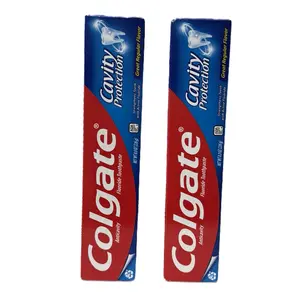 Colgate Cavity Protection Toothpaste Set 2 Packs 8 oz Each Total 16 oz Oral Hygiene Essential for Teeth Gums Decay Prevention Long Lasting Use