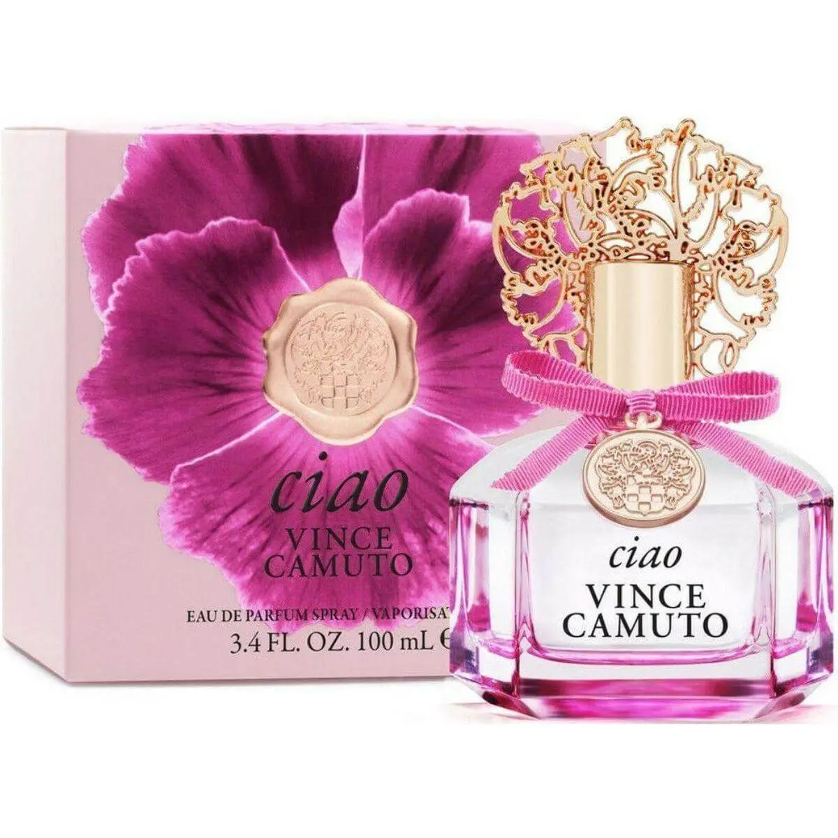 Vince Camuto Women's Ciao EDP Spray Fragrance - 3.4 fl oz, Floral Scent with Amber Vanilla, New in Box, Single Item