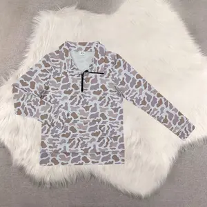 New Clothes Women's  Bottomland Camouflage Pocket Zipper Pullover Adult Hoodie Green Black Gray Camo Pattern with Zippered Pockets