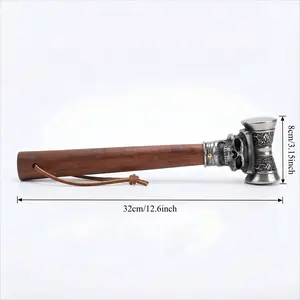 Unique Design Skull Hammer Durable Stainless Steel Head Natural Wood Grip Home Outdoor Camping Craft Tool Valentines Day Gift for Boyfriend Statue Fist-Shaped Desktop