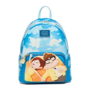 Loungefly Disney Pixar Up Glow In The Dark Carl and Ellie In The Clouds Mini Backpack