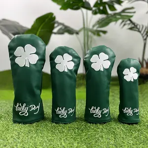 Clover Golf Club Cover, Dust-Proof & Durable Design, Single Swing Protective Accessory, Best Protection for Your Golf Club Head, Golf Accessories