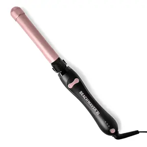 Beachwaver B1 Rotating Curling Iron Midnight Rose 1-inch Ceramic Barrel 3 Heat Settings Lightweight Ergonomic Handle for All Hair Types