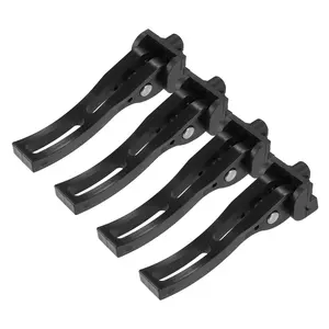 Rear Clamp/Truck Bed Tonneau Cover Clamp/Universal Replacement Parts for Hard Folding or Soft Folding Tonneau Cover/Plastic/Black/4pcs