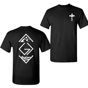 God Is Greater Than The Highs And Lows 2 Sided T-Shirt Christian Shirt God Is Greater Than The Highs And Lows 2 Sided Graphic Tee Unisex Couples Gift Cross Sleeve Christian Outfit Good Gift for Christian Lovers