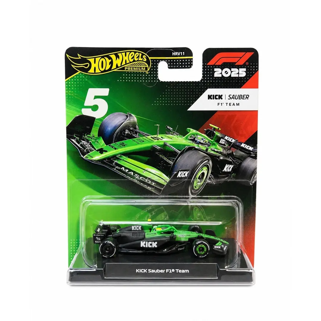 Hot Wheels Premium Formula 1 2025 #5 Kick Sauber F1 Team