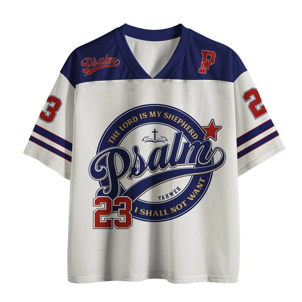 The Lord Is My Shepherd Christian Mesh Jersey