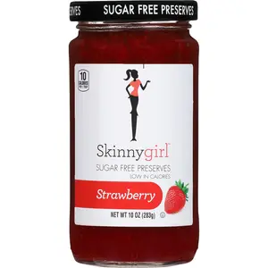 Sugar Free Kosher Preserves, Strawberry, 10 Ounce