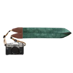Tropical Leaf Camera Strap