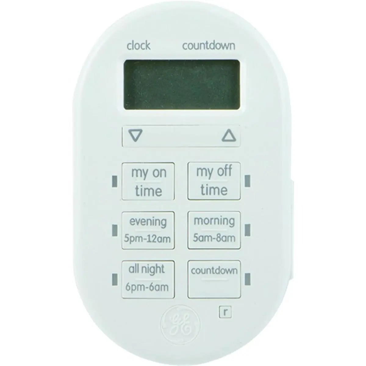 212 MAIN MyTouchSmart Indoor Plug-In Digital Timer - Model 26892, Large LCD Screen, 24-Hour Countdown, UL Listed, 125V, Automation Control, Deters Crime, Compatible with Indoor Lighting Incandescent/CFL Bulbs, Easy Setup, Energy Saving