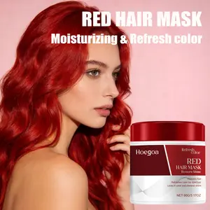Hoegoa Moisturizing Color Depositing Hair Mask 90g, Haircare, Moroccan Argan Oil, Anti-Dry Frizz, Refreshing Scent, Nourishing Softening, Suitable for All Genders