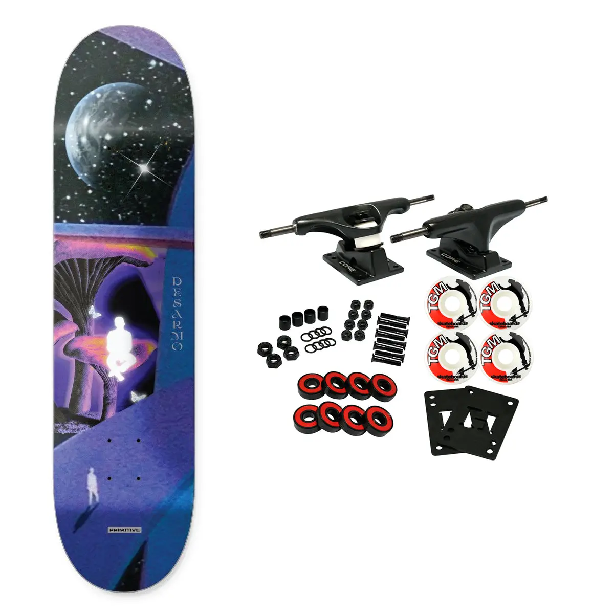 Primitive Skateboard Complete Desarmo Parallel 8.125" x 31.75"