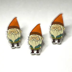 Garden Gnome - Acrylic Pin