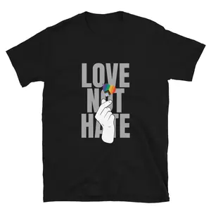 Horny Demon Love Not Hate Unisex T-Shirt