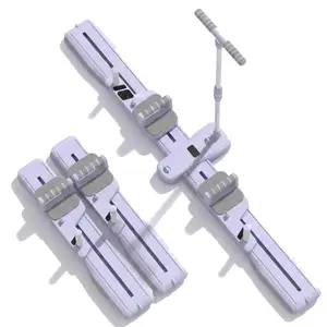 UMAY 5 in 1 Pilates Board, Pilates Reformer Set, Pre-Assembled Home Gym Women Men Workouts Bundle