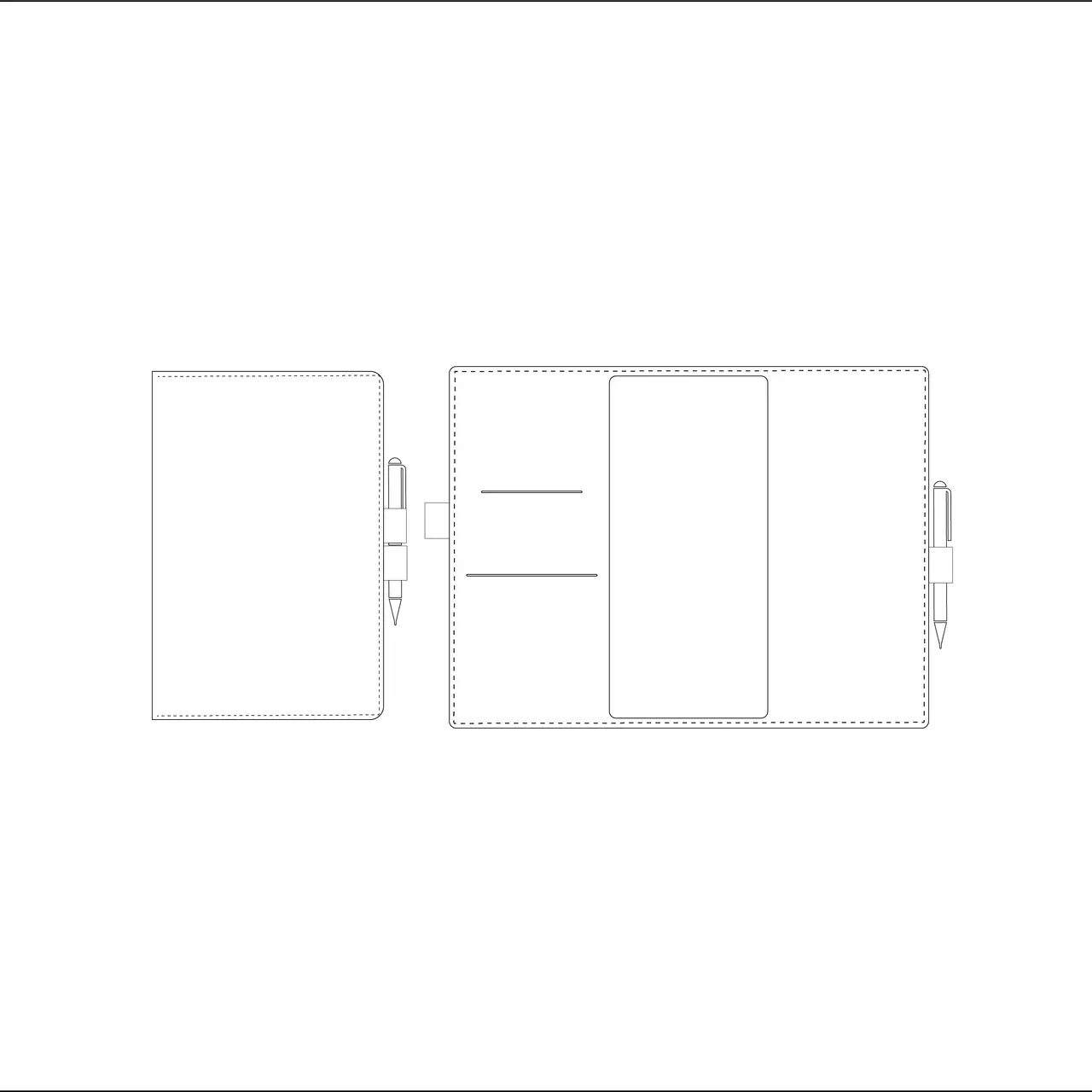 Notebook Cover - Pattern