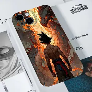 Cool Dragon G-Goku Phone Case Compatible with for iphone 16, 16E, 15, 14, 13, 12, 11 Mini, Pro, Max, X, XR, XSMAX, 8, 7 Plus, Featuring Lens Protection And Shockproof Hard PC Back Cover.