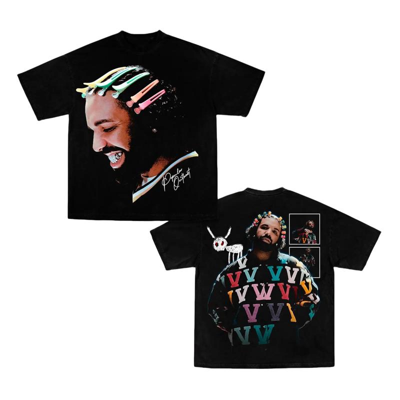 Drak3 “For All My Dogs” Edition tee, Vintage Rap Tee, 90s Hip Hop Legend Shirt