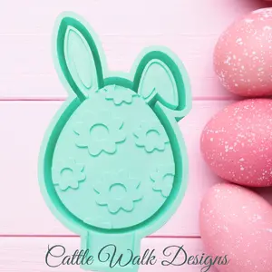 Easter Egg Daisy Freshie Silicone Mold