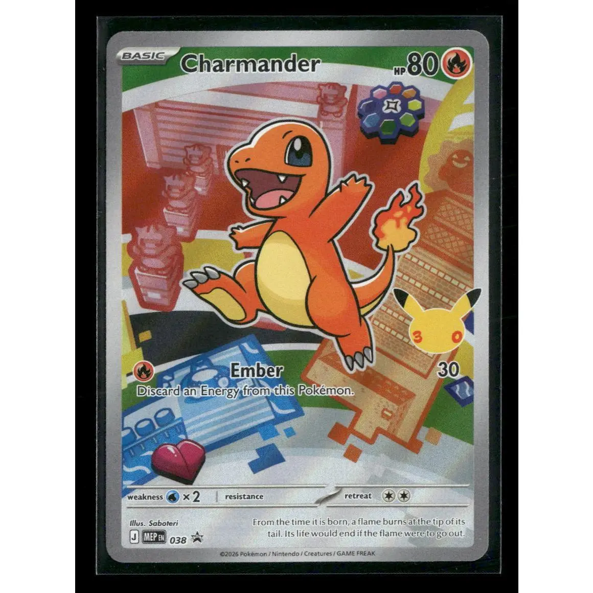 ME: Mega Evolution Promo Charmander #038