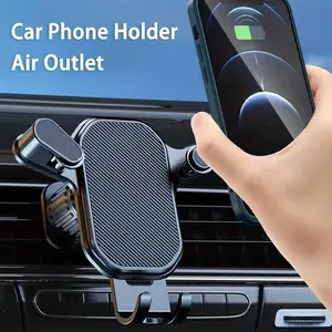 Maximize Your Smartphone Experience with the Gravity Car Phone Holder Air Vent Mount! Car Phone Mount Air Outlet Cell Phone Car Mount