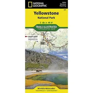 Yellowstone National Park Map -- National Geographic Maps - Trails Illust, Sheet Map, Folded