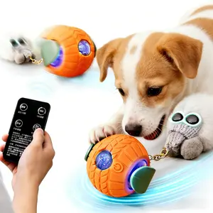 HipiPet Smart Interactive Dog & Cat Ball Toy – Automatic Moving with Remote Control, Durable Chew-Resistant Toy, Self-Play Entertainment Ball for Bored Pets