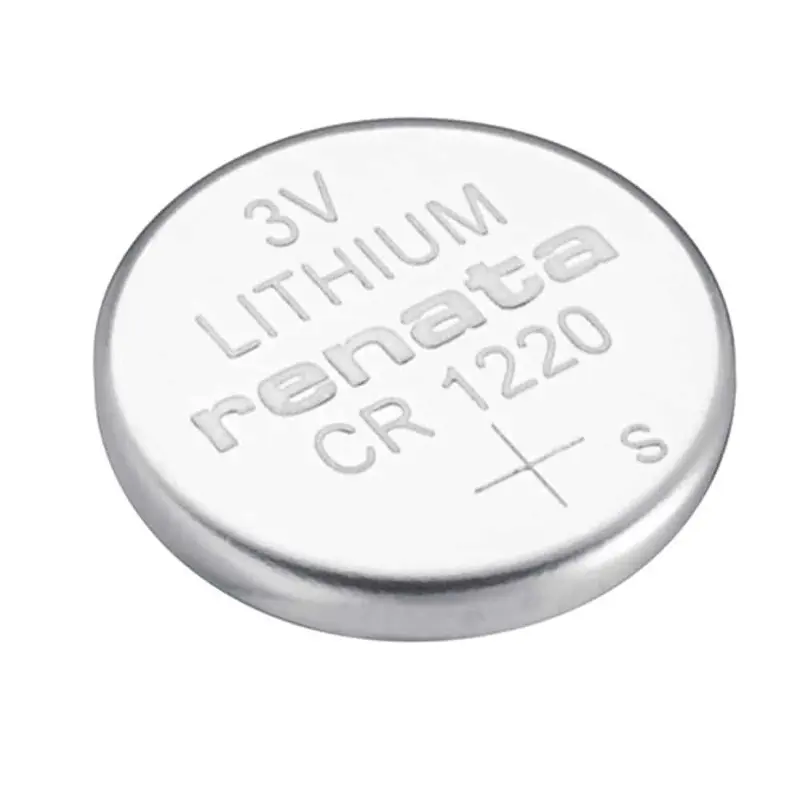 Renata CR1220 Silver Oxide Watch Battery – 3V Coin Cell