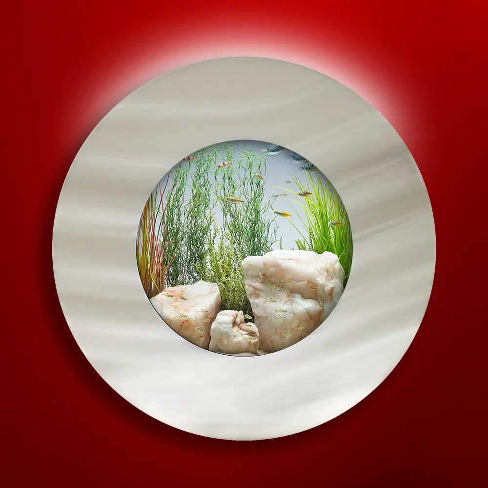 Aussie Aquariums 2.0 Wall Mounted Aquarium - Porthole