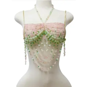 Blush & Basil beaded top