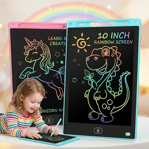 EFFUN 10-Inch/8.5-inch Colorful LCD Writing Tablet Erasable Electronic Drawing Board for Kids Teens & Adults Portable Sketchpad for Home Office School Digital Graphics Drawing Tablet Back-to-School Holiday Gift