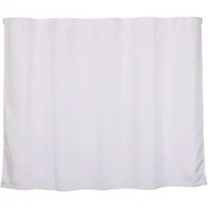 Snap in Fabric Shower Curtain Liner Replacement - 70W x 54H, White, with Magnets-Detachable Liner,(Fit 71(W) x 74(H) with Window Shower Curtain)