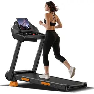Umay Incline Treadmill Foldable  Walking Pad, 0.6-7.0MPH for Home 3.0HP Treadmills Screens Display Portable with Handle 400 LBS Capacity, Summervibes，Summer wins summerwins