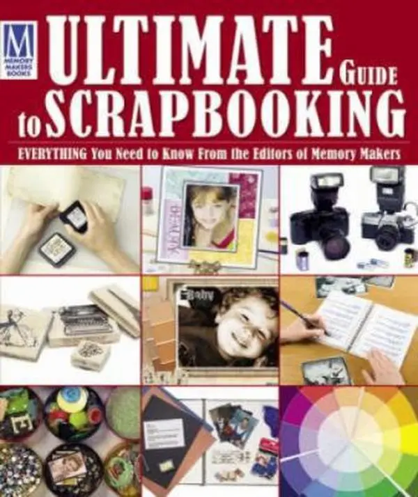 Used Memory Makers' Ultimate Scrapbooking Guide - English Book with Clever Cropping Tips, Essential Scrapbooking Tools Insights, Expert Computer-Scrapbooking Advice, Helpful Illustrated Glossary