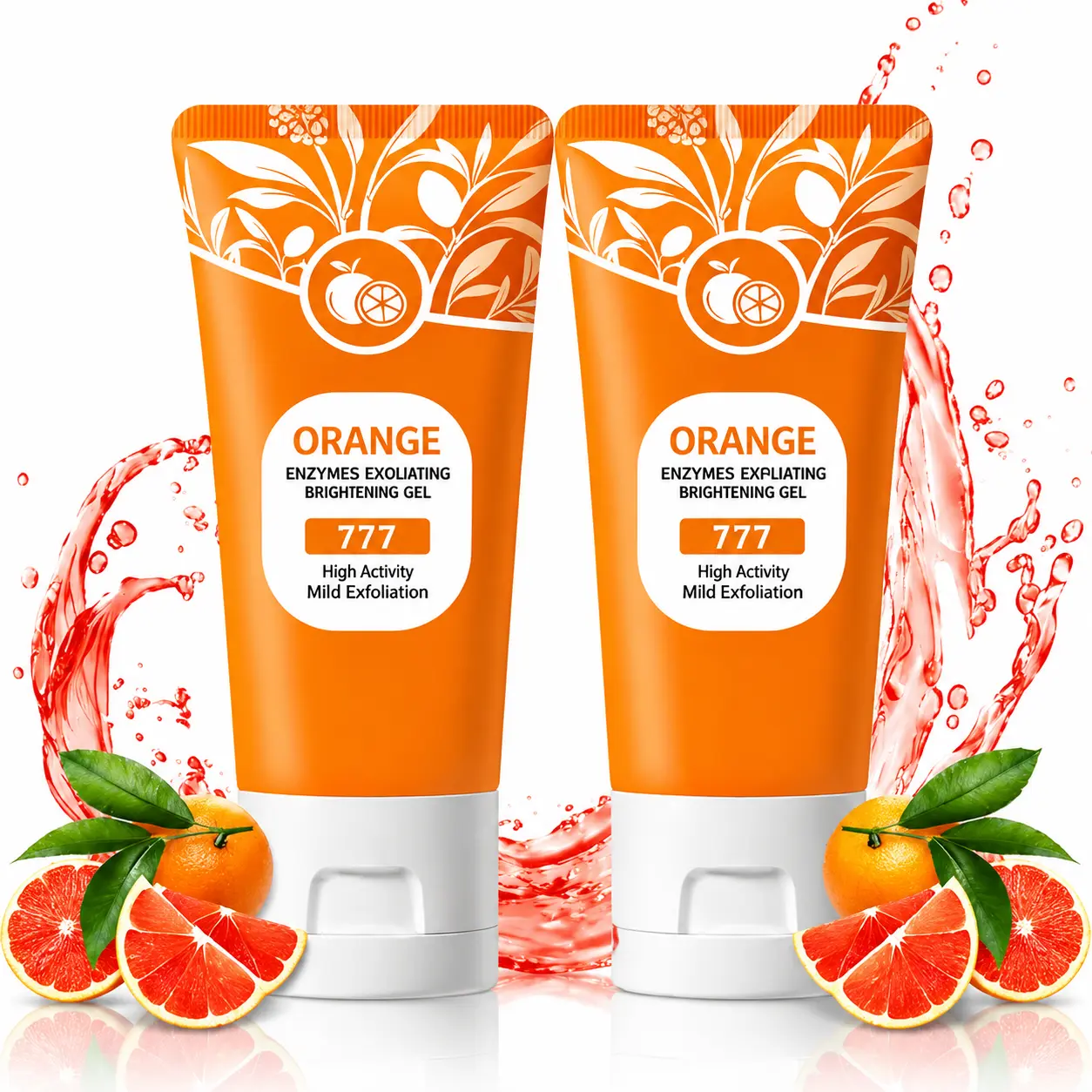 Exfoliant // Face + Body,Exfoliating Brightening Gel, Mild Facial Dead Skin Remover & Gentle Face Scrub, Hydrating Exfoliant for Smooth Radiant Skin, Daily At-Home Skincare for All Skin Types,Intensive Exfoliating Treatment