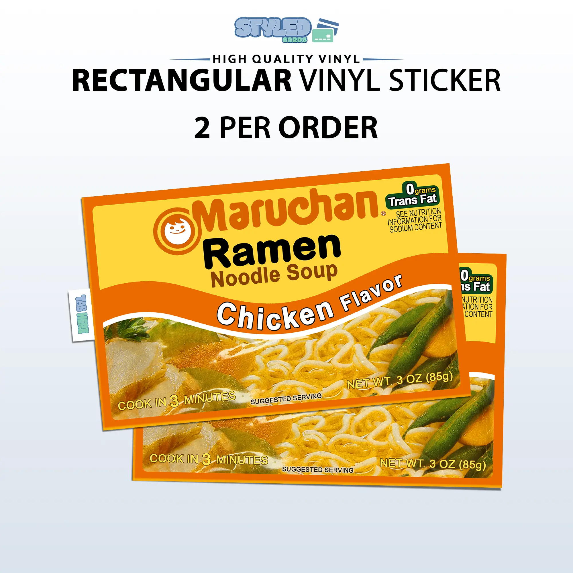 funny maruchan ramen rectangle vinyl sticker funny maruchan ramen rectangle vinyl sticker