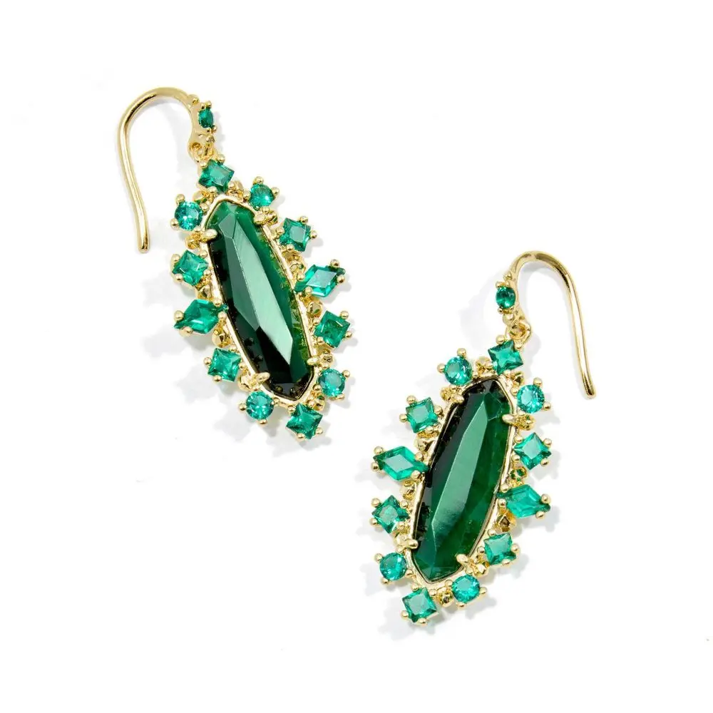 Kendra Scott Eva Crystal Framed Drop Earrings - Mix Kendra Scott Eva Crystal Framed Drop Earrings - Mix