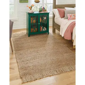 Natural Chunky Jute Rug