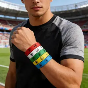 5pcs Silicone Wristbands, Sporty Rubber Elastic Bands, Party Decor, Multicolor Sports Bracelets, Event Gifts, Christmas Presents