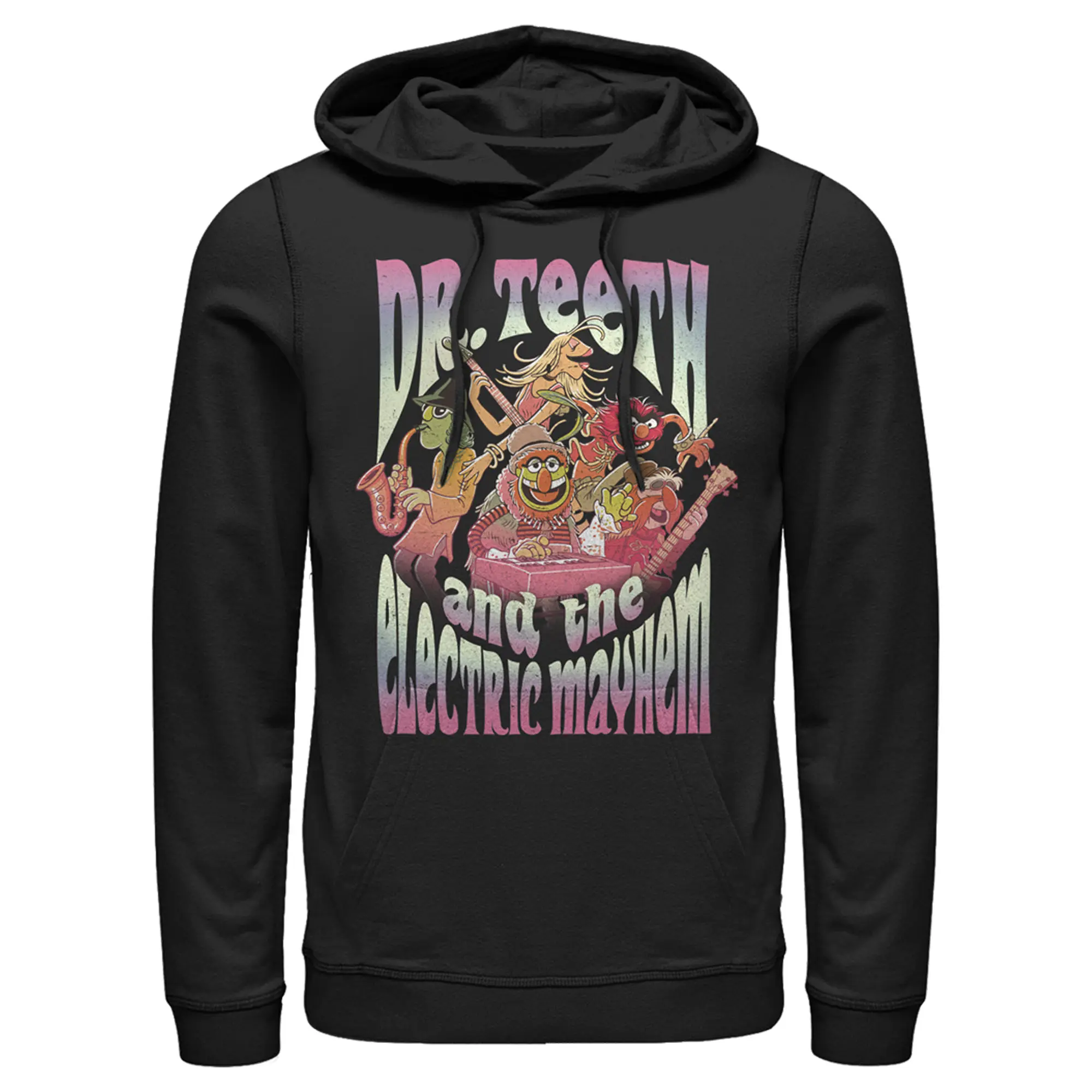 Men's The Muppets Electric Mayhem Pull Over Hoodie