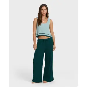 Summery Nights Sweaterpants - Spruce Green