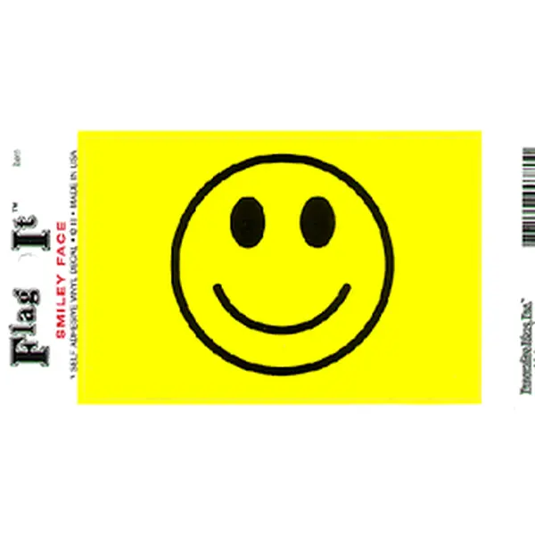 Smiley Face Sticker
