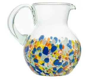 10 Strawberry Street San Lucas Mexican Glassware, Pitcher