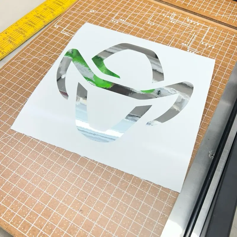 Chrome Ranch Hand Decal - TikTok Shop