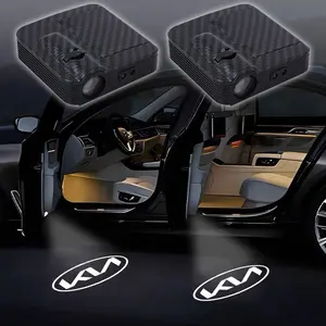 Car Door HD Welcome Light Wireless Projector Induction Lamp Car Welcome Lights For Kia KN Sportage Morning Ceed Picanto Rio ProCeed Niro Accessories